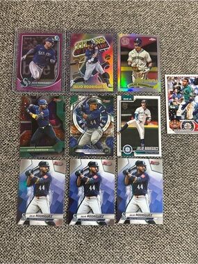 Mariners Julio Rodriguez Lot (10)